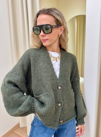 Shop Online Occhiale da sole Roma tartarugato verde OS Sunglasses