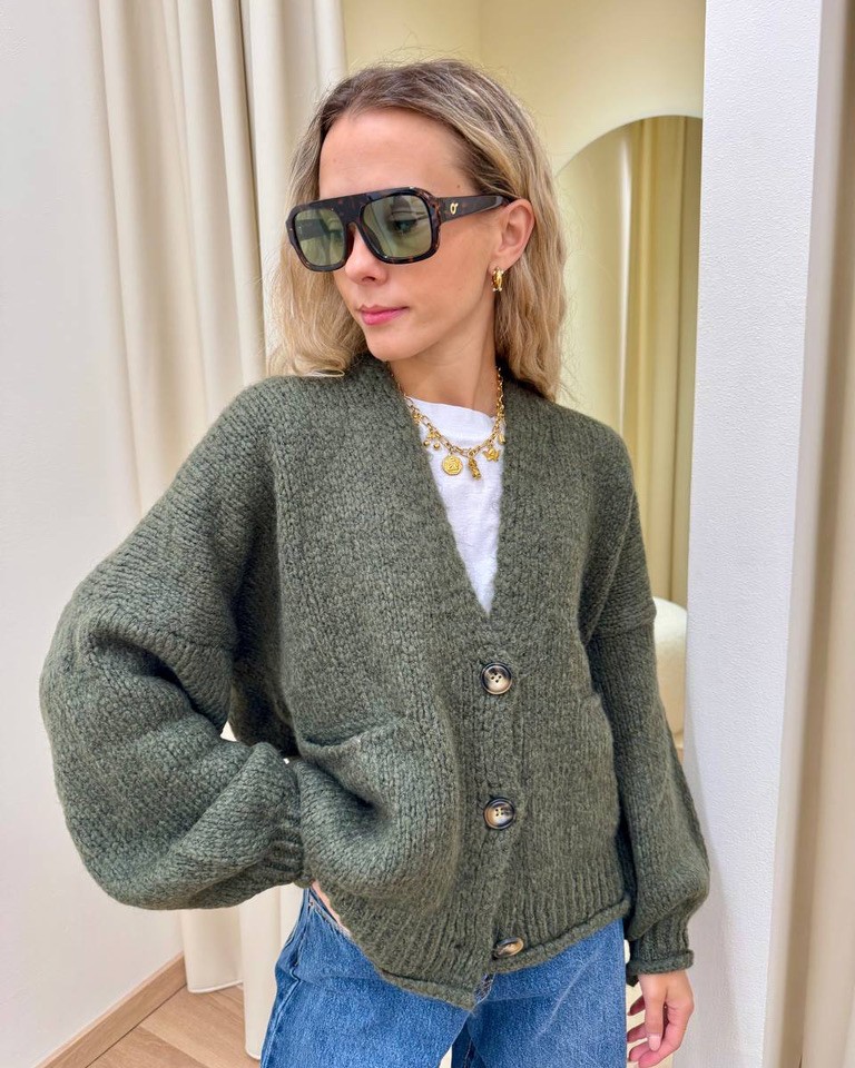 Occhiale da sole Roma tartarugato verde OS Sunglasses Shop Online Occhiale da sole Roma tartarugato verde OS Sunglasses