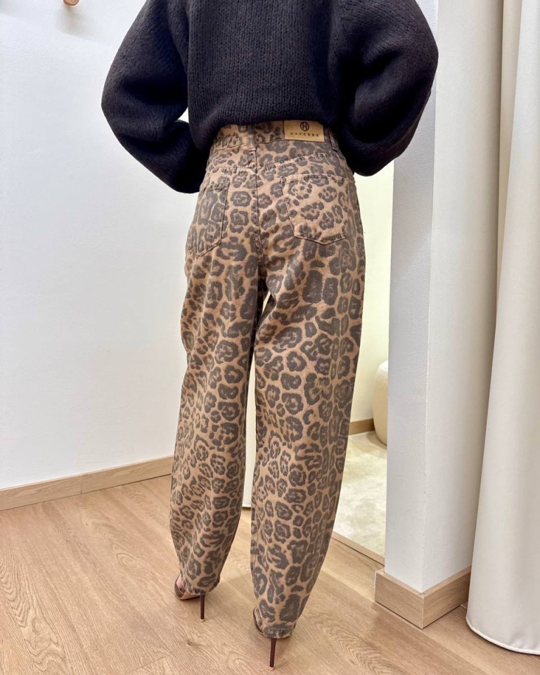 Pantalone balloon fantasia maculata HaveOne Shop Online Pantalone balloon fantasia maculata HaveOne
