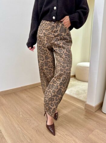 Shop Online Pantalone balloon fantasia maculata HaveOne