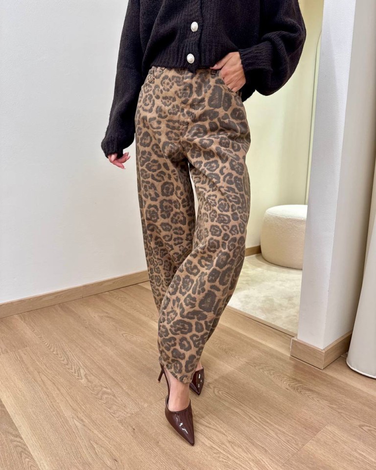 Pantalone balloon fantasia maculata HaveOne Shop Online Pantalone balloon fantasia maculata HaveOne
