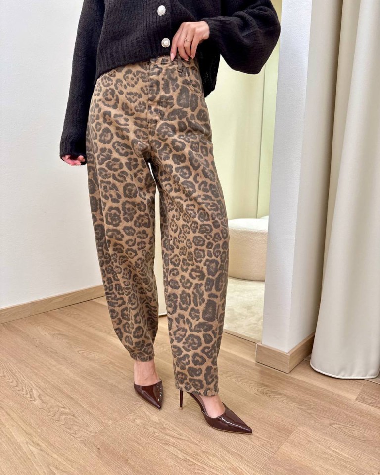 Pantalone balloon fantasia maculata HaveOne Shop Online Pantalone balloon fantasia maculata HaveOne