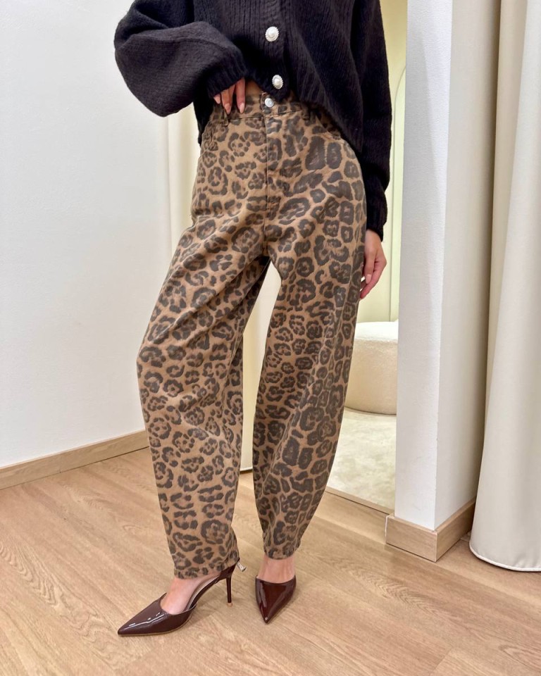Pantalone balloon fantasia maculata HaveOne Shop Online Pantalone balloon fantasia maculata HaveOne