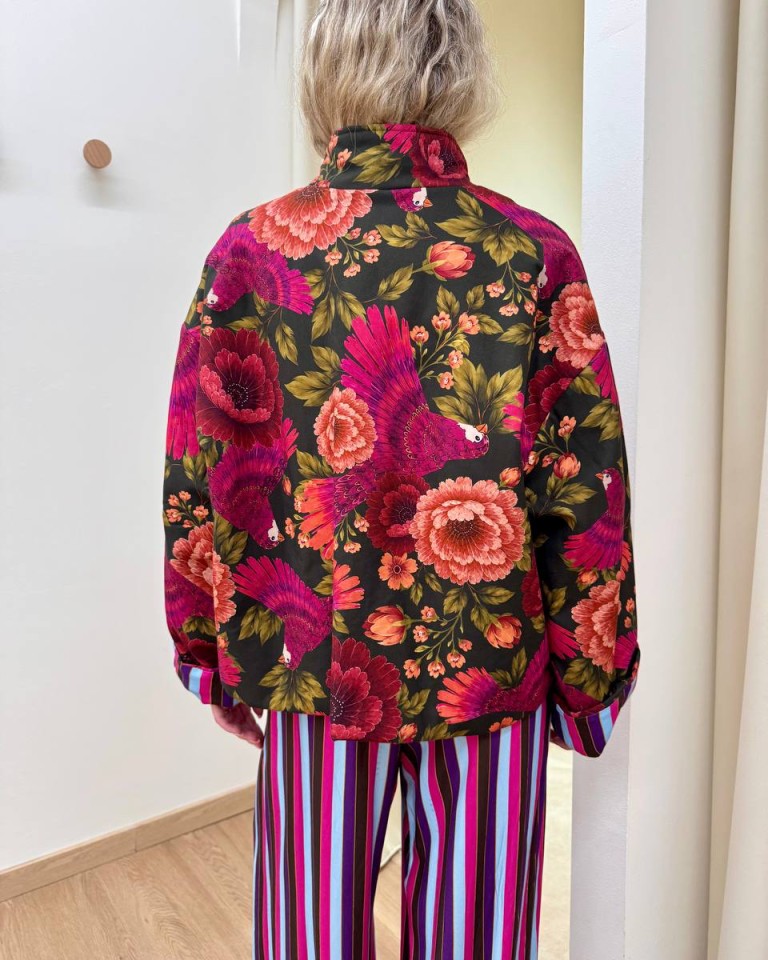 Bomber Nomad colibri verde e bordeaux HaveOne Shop Online Bomber Nomad colibri verde e bordeaux HaveOne