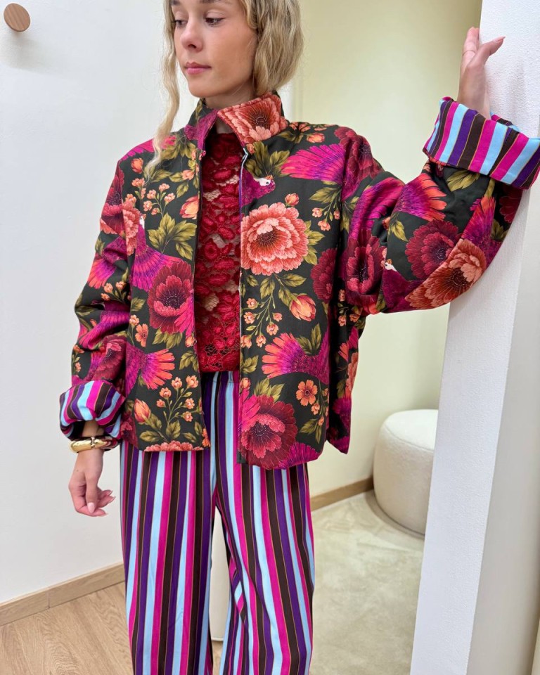 Bomber Nomad colibri verde e bordeaux HaveOne Shop Online Bomber Nomad colibri verde e bordeaux HaveOne