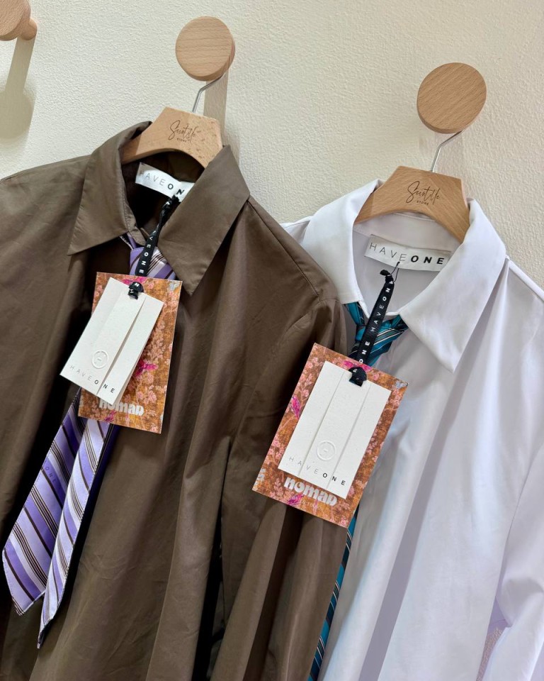 Camicia Nomad moro cravatta regimental lilla HaveOne Shop Online Camicia Nomad moro cravatta regimental lilla HaveOne