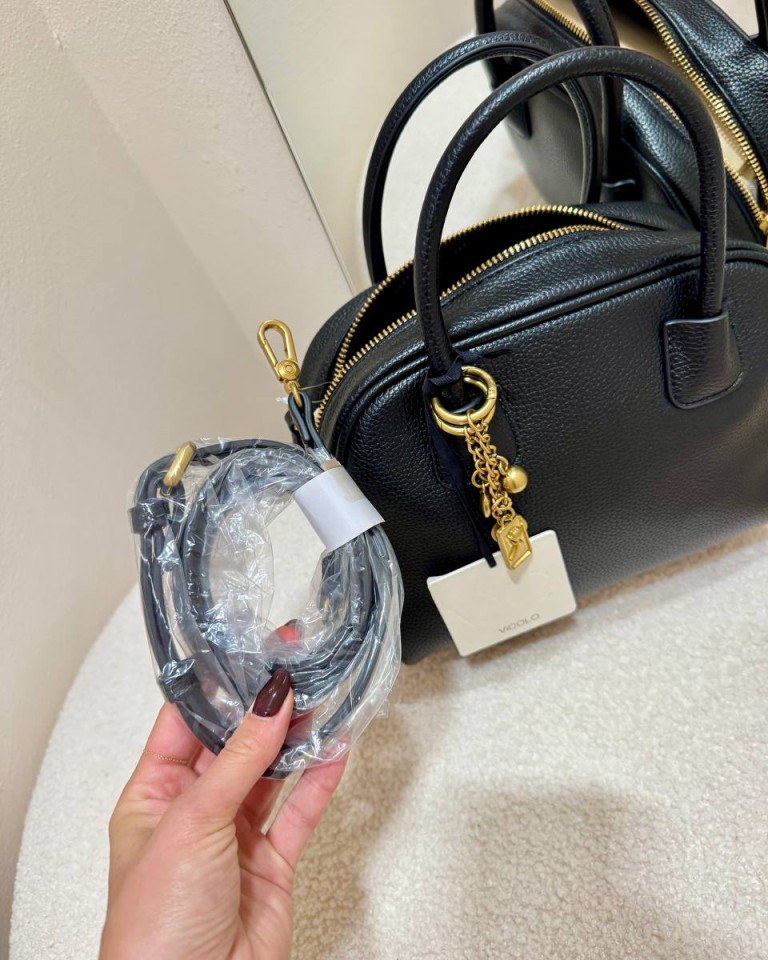 Borsa Slide chain ecopelle nera Vicolo Shop Online Borsa Slide chain ecopelle nera Vicolo