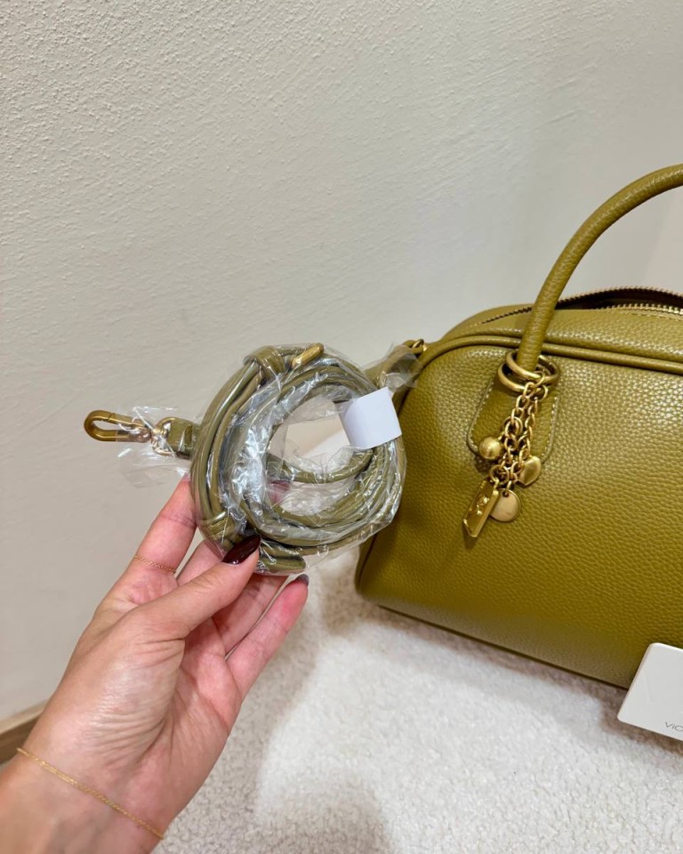 Borsa Slide chain ecopelle olio Vicolo Shop Online Borsa Slide chain ecopelle olio Vicolo