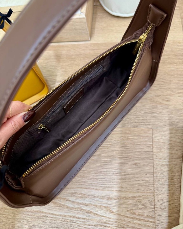 Borsa Deva ecopelle moka Vicolo Shop Online Borsa Deva ecopelle moka Vicolo