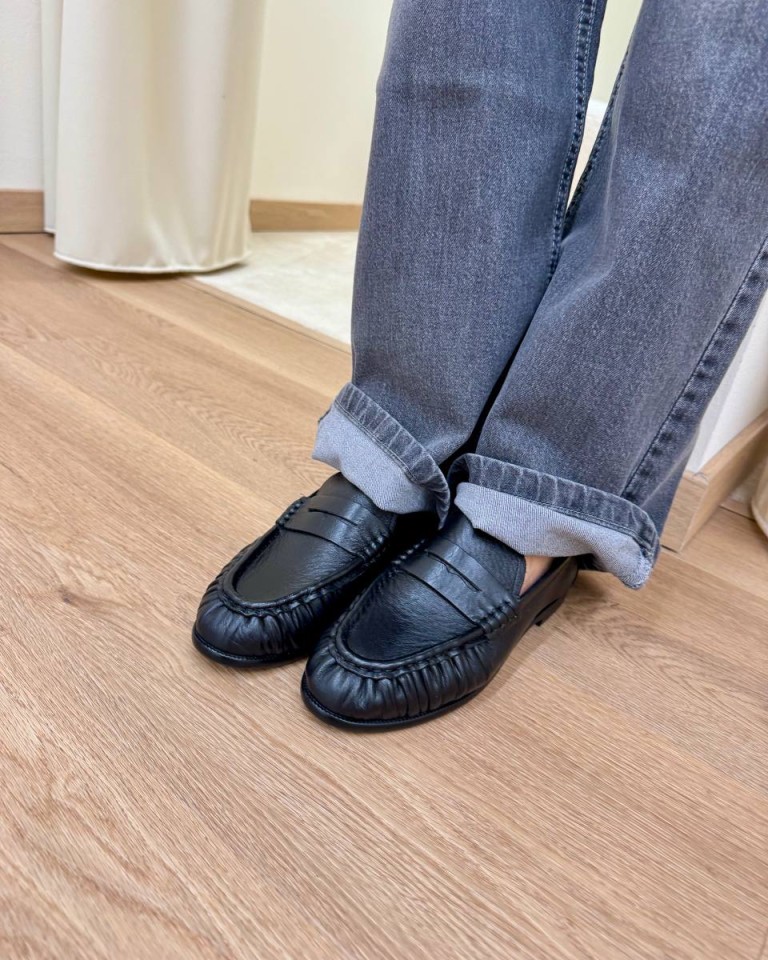 Mocassino vera pelle nero Ovyè Shop Online Mocassino vera pelle nero Ovyè