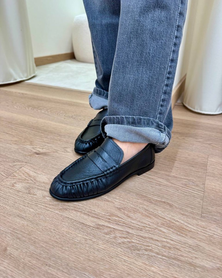 Mocassino vera pelle nero Ovyè Shop Online Mocassino vera pelle nero Ovyè