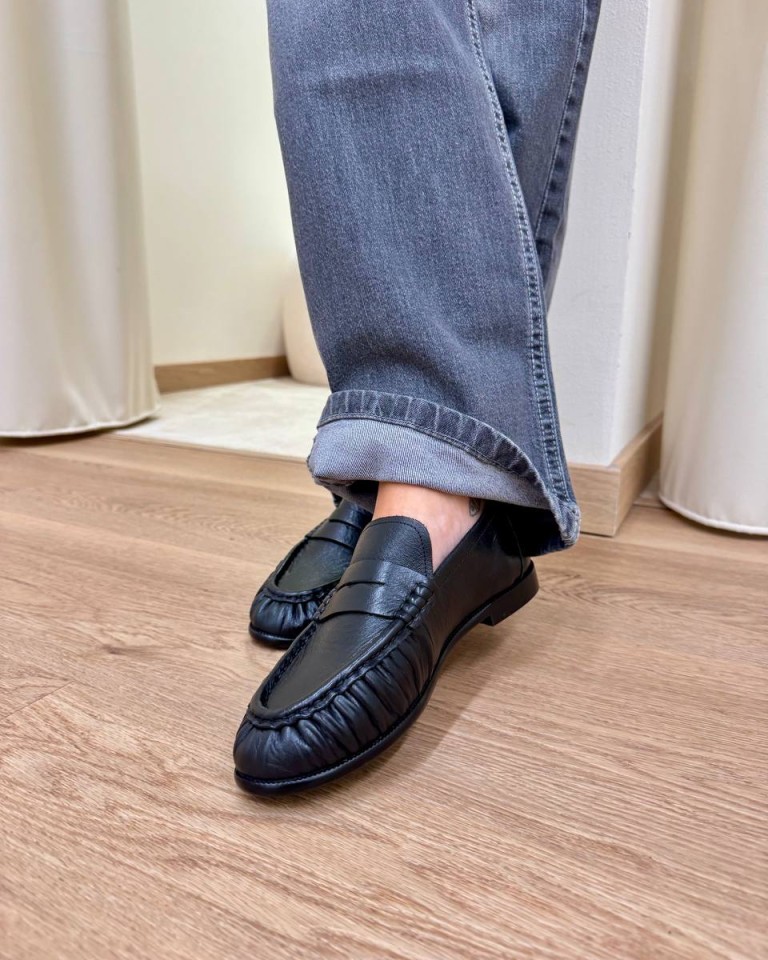 Mocassino vera pelle nero Ovyè Shop Online Mocassino vera pelle nero Ovyè