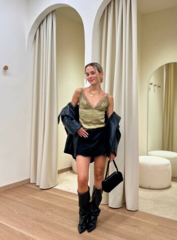 Shop Online Color Combo: Olive Green & Black!