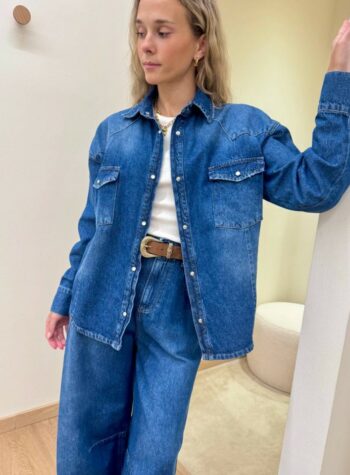 Shop Online Camicia Ray denim blu medio Tensione In