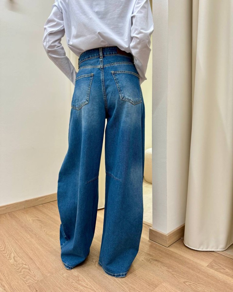 Jeans Louvre barrel gamba ampia Tensione In Shop Online Jeans Louvre barrel gamba ampia Tensione In
