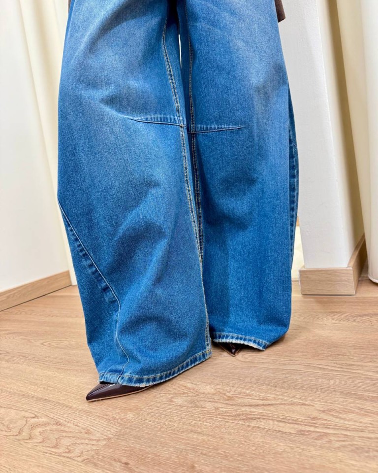 Jeans Louvre barrel gamba ampia Tensione In Shop Online Jeans Louvre barrel gamba ampia Tensione In