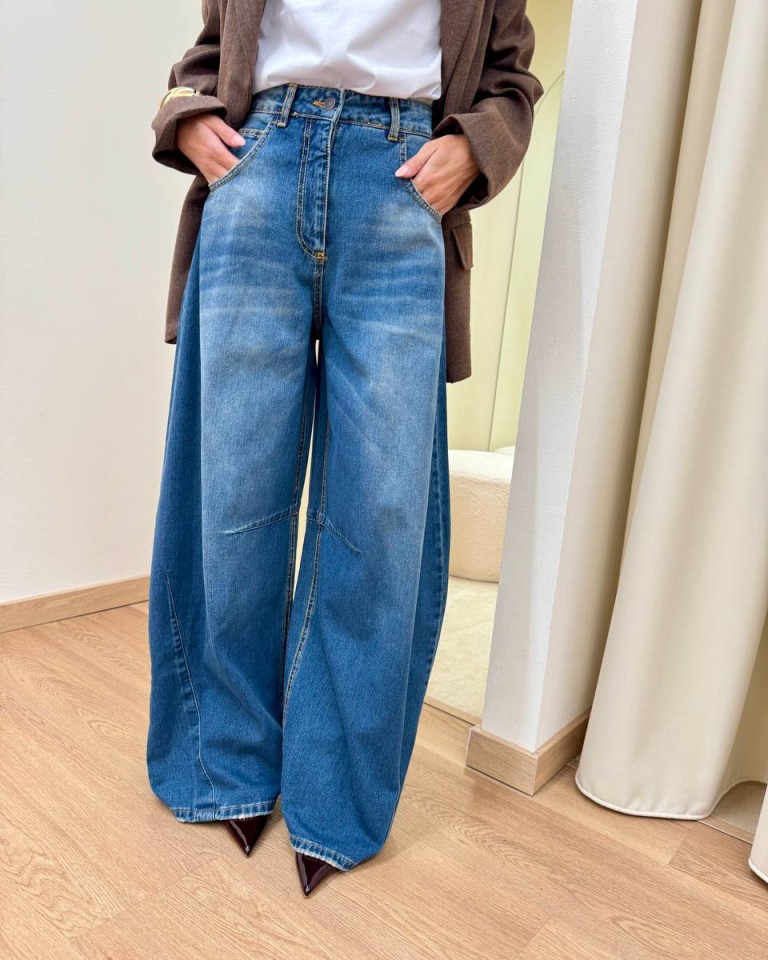 Jeans Louvre barrel gamba ampia Tensione In Shop Online Jeans Louvre barrel gamba ampia Tensione In