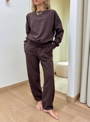 Shop Online Completo felpa pantalone barrel moro Susy Mix