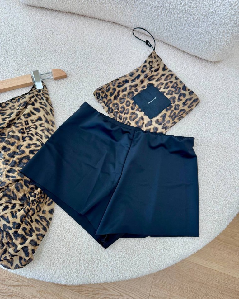 Gonna semitrasparente leopardata moro Tensione In Shop Online Gonna semitrasparente leopardata moro Tensione In