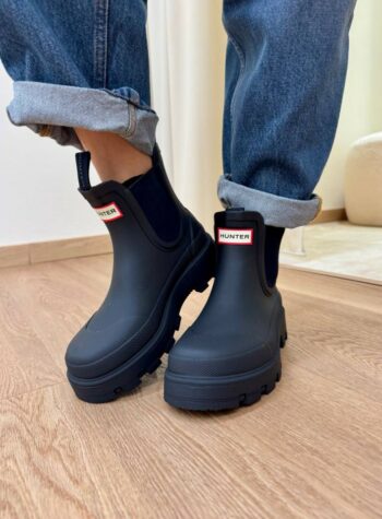 Shop Online Stivale basso in gomma nero HUNTER