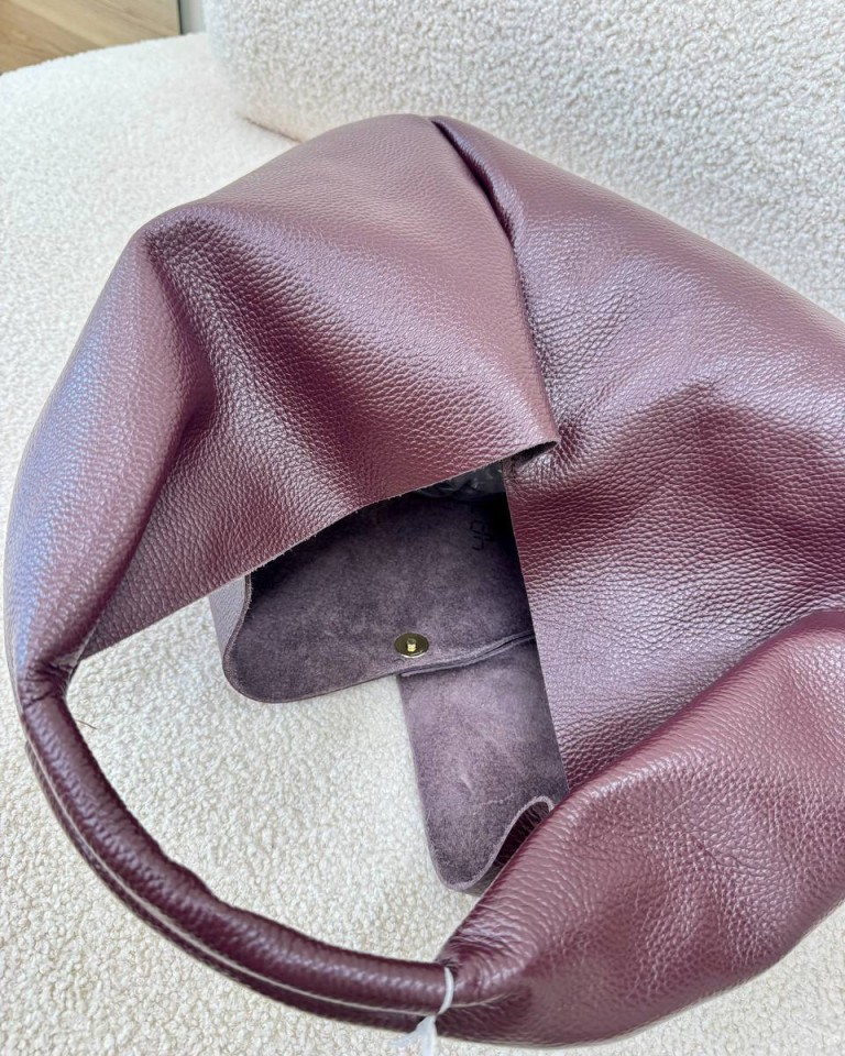 Borsa shopper vera pelle vino Shop Online Borsa shopper vera pelle vino