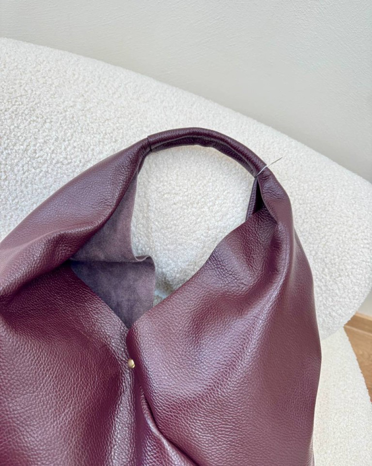 Borsa shopper vera pelle vino Shop Online Borsa shopper vera pelle vino