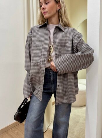 Shop Online Camicia check beige HaveOne