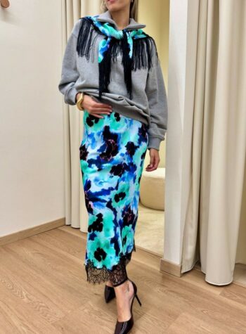 Shop Online Longuette PEONIE acquarello turchese Tensione In
