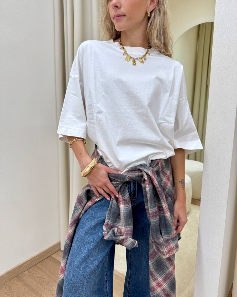 T-shirt over panna HaveOne Shop Online T-shirt over panna HaveOne