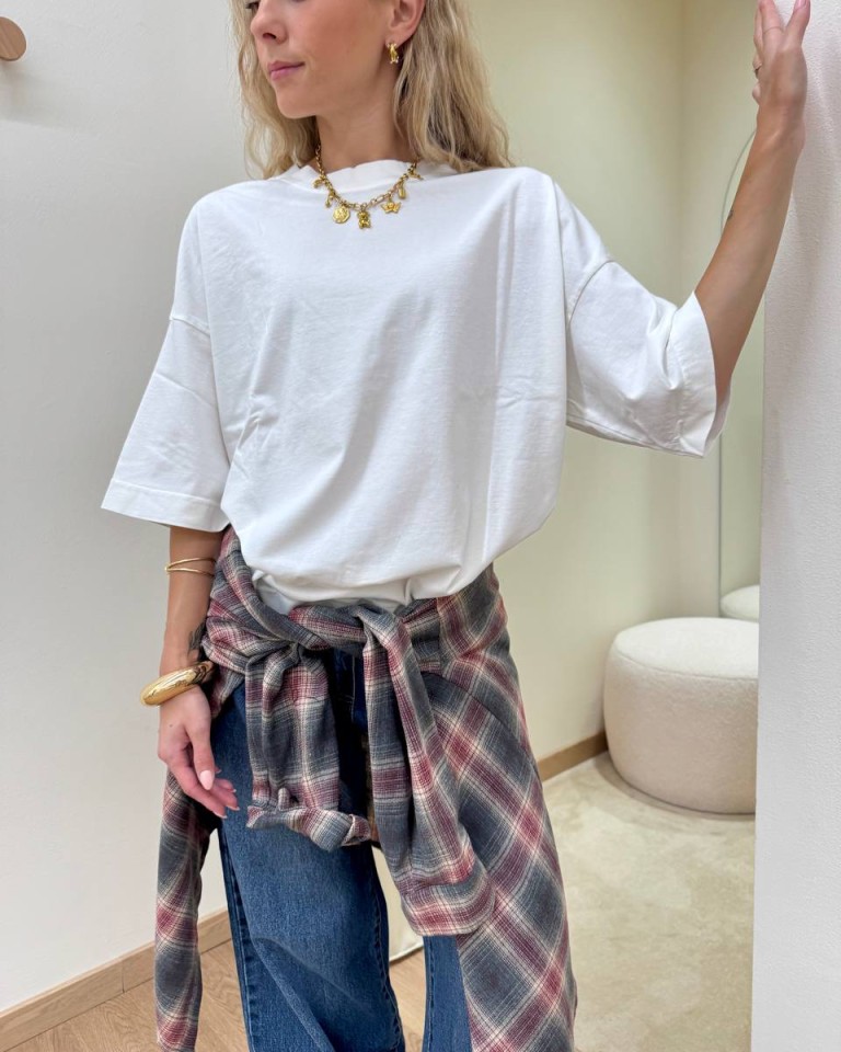 T-shirt over panna HaveOne Shop Online T-shirt over panna HaveOne
