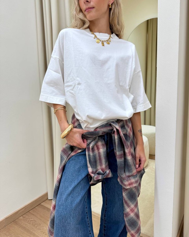 T-shirt over panna HaveOne Shop Online T-shirt over panna HaveOne