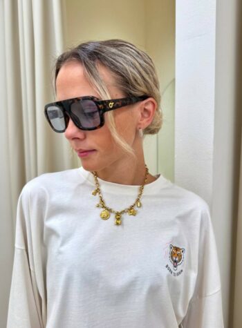 Shop Online Occhiale da sole Roma tartarugato blu OS Sunglasses