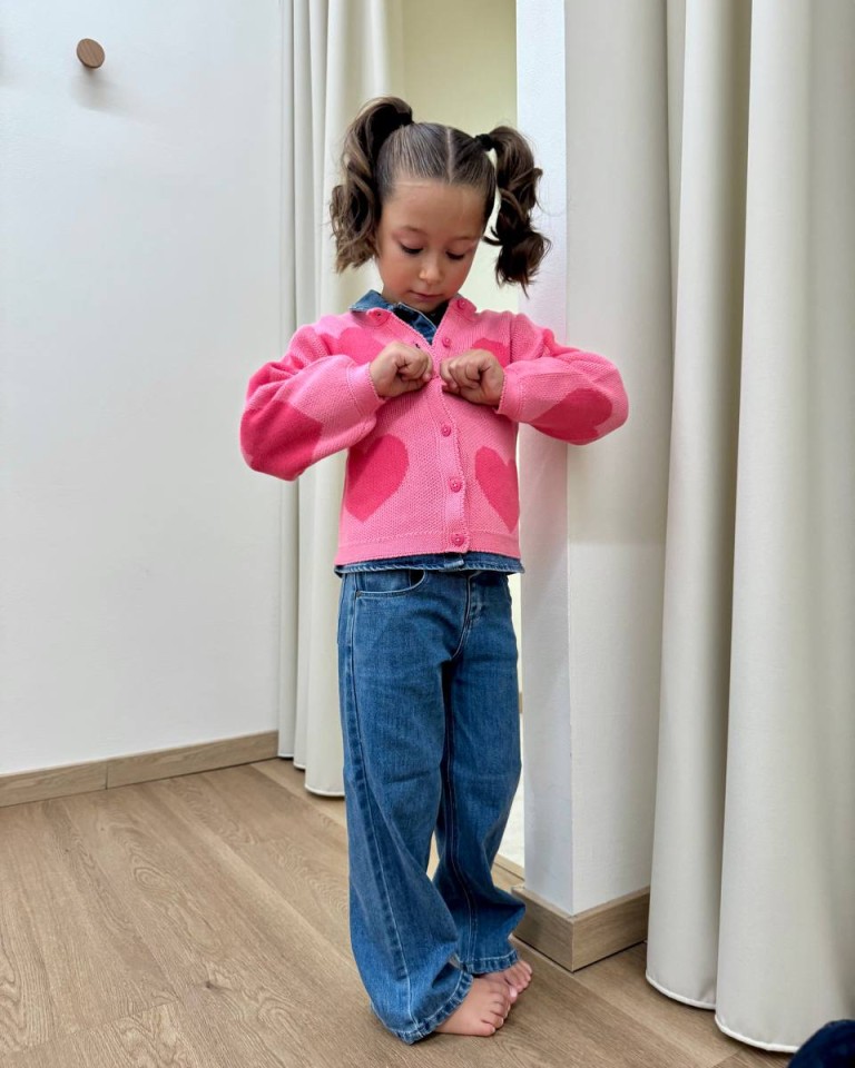 Cardigan cuori rosa chiaro e scuro Name It Shop Online Cardigan cuori rosa chiaro e scuro Name It