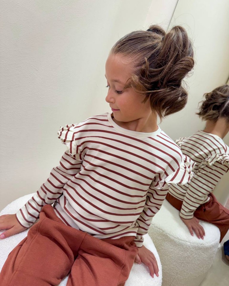 Maglietta righe burro e ruggine Lil'Atelier Shop Online Maglietta righe burro e ruggine Lil'Atelier