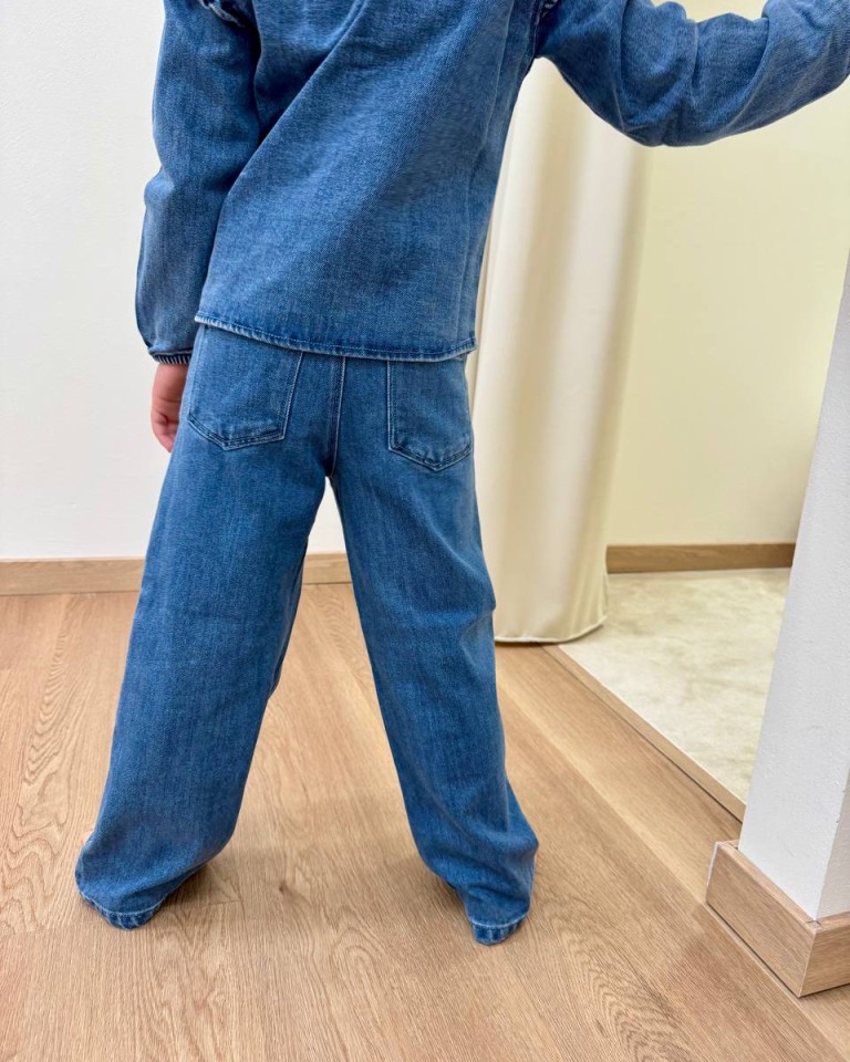 Jeans morbido blu medio Lil' Atelier Shop Online Jeans morbido blu medio Lil' Atelier