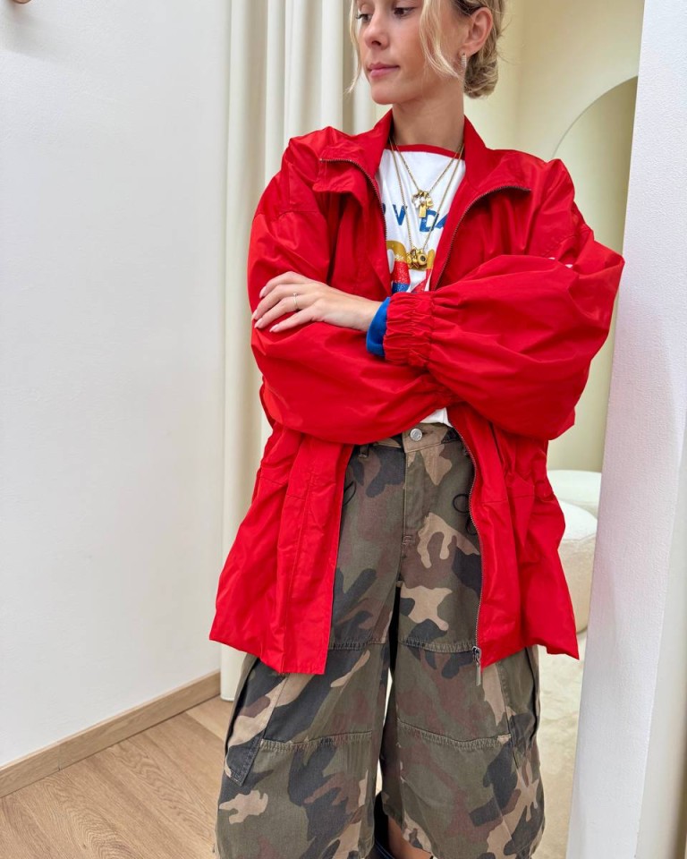 Giacca anti vento rossa HaveOne Shop Online Giacca anti vento rossa HaveOne