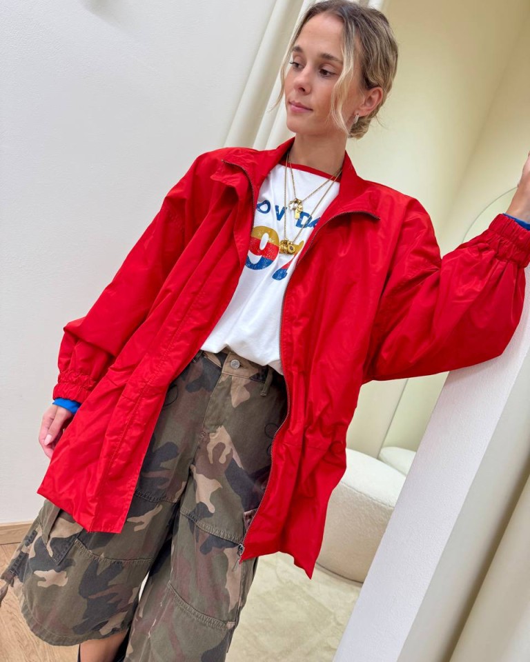Giacca anti vento rossa HaveOne Shop Online Giacca anti vento rossa HaveOne