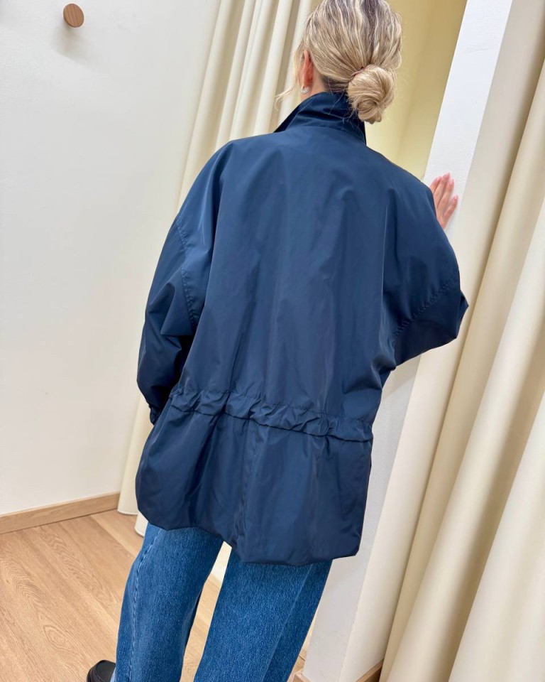 Giacca anti vento blu HaveOne Shop Online Giacca anti vento blu HaveOne