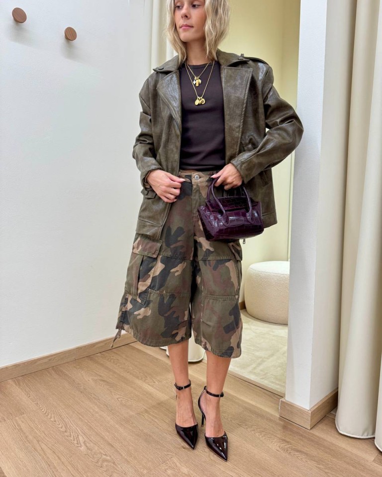 Bermuda tastoni fantasia mimetica militare HaveOne Shop Online Bermuda tastoni fantasia mimetica militare HaveOne