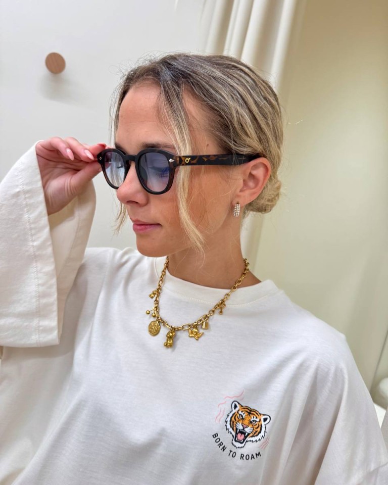 Occhiale da sole Berlino tartarugato blu OS Sunglasses Shop Online Occhiale da sole Berlino tartarugato blu OS Sunglasses