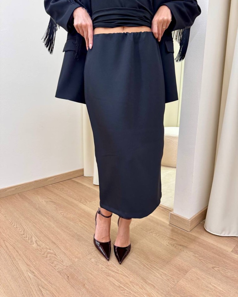 Gonna ad anfora nera Tensione In Shop Online Gonna ad anfora nera Tensione In