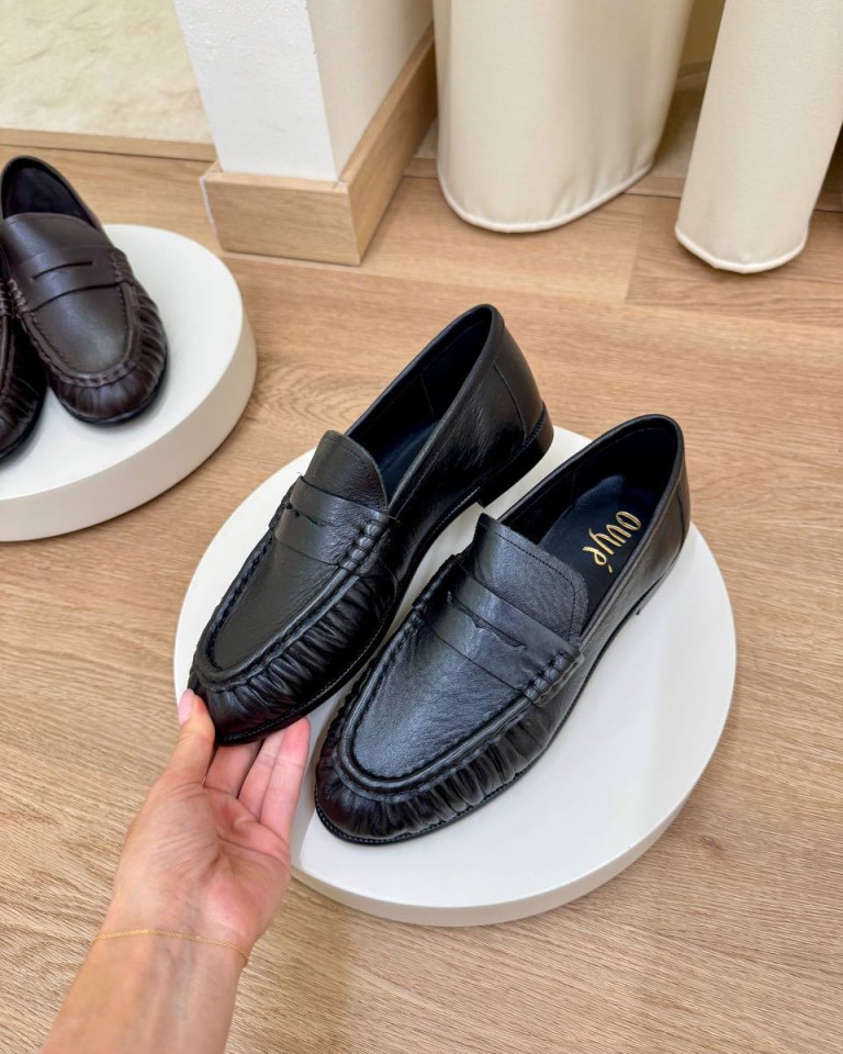 Mocassino vera pelle nero Ovyè Shop Online Mocassino vera pelle nero Ovyè