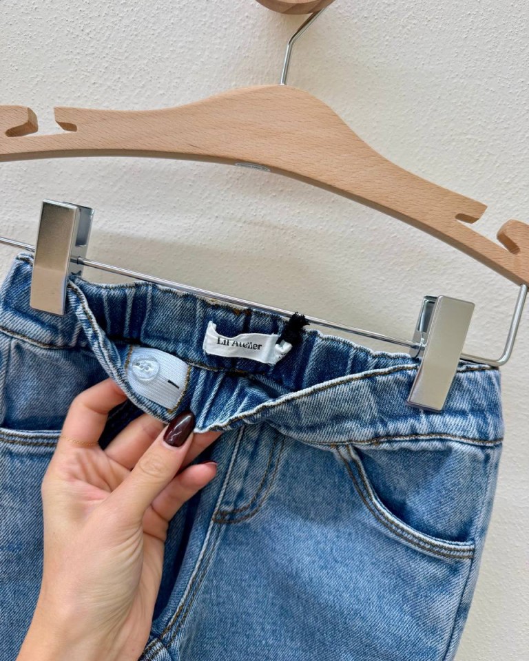 Jeans dritto blu chiaro Lil'Atelier Shop Online Jeans dritto blu chiaro Lil'Atelier