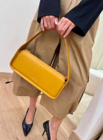 Shop Online Borsa Deva ecopelle senape Vicolo