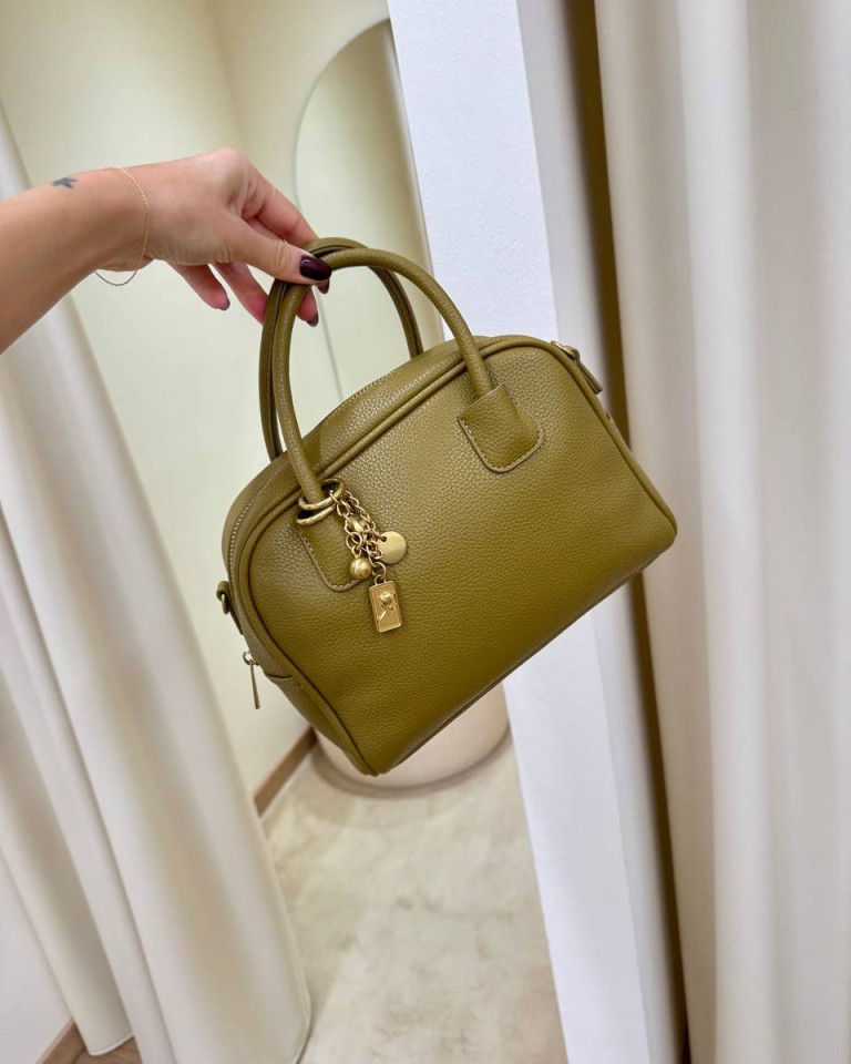 Borsa Slide chain ecopelle olio Vicolo Shop Online Borsa Slide chain ecopelle olio Vicolo