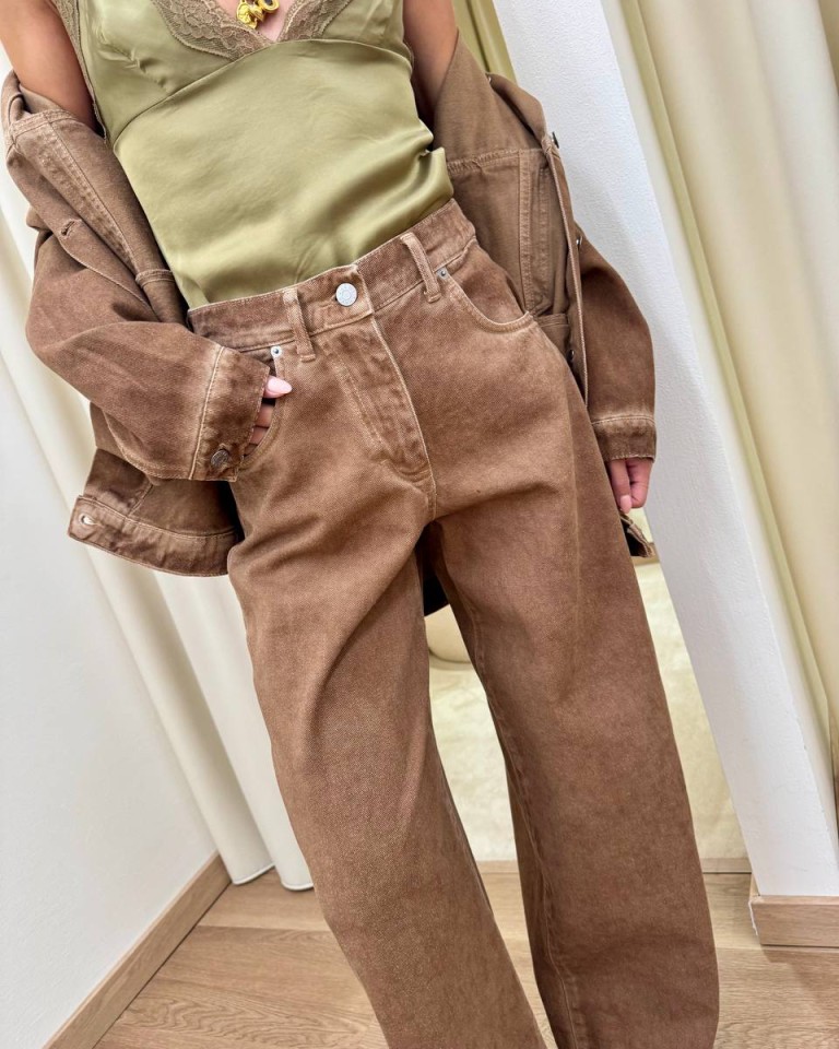 Jeans Bella cammello sfumato HaveOne Shop Online Jeans Bella cammello sfumato HaveOne