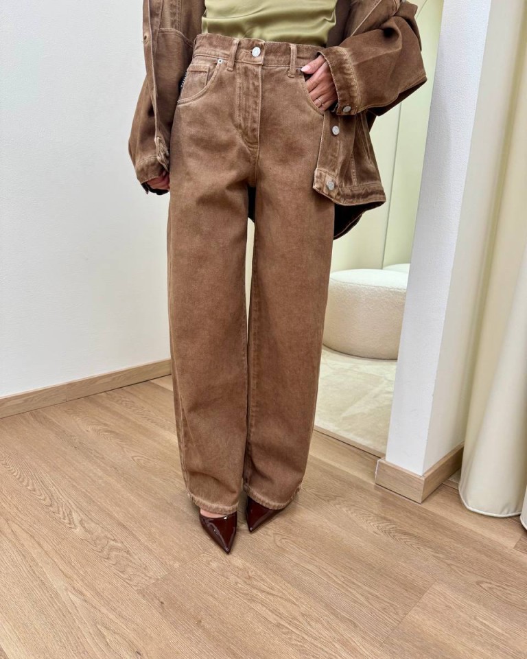 Jeans Bella cammello sfumato HaveOne Shop Online Jeans Bella cammello sfumato HaveOne