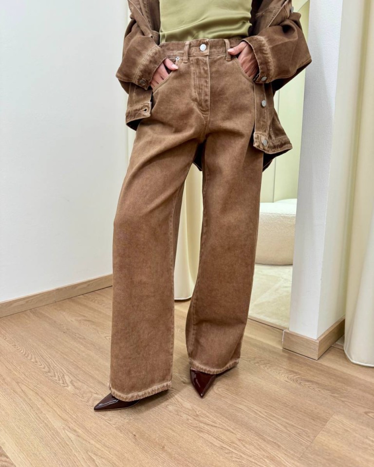 Jeans Bella cammello sfumato HaveOne Shop Online Jeans Bella cammello sfumato HaveOne
