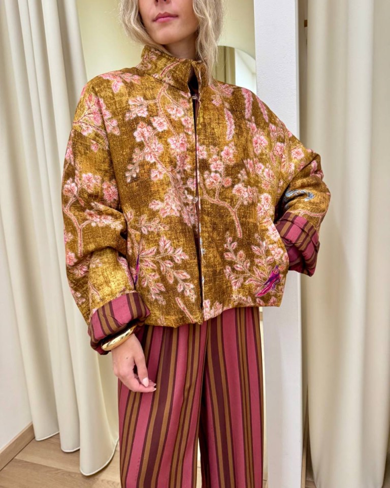 Bomber Nomad pappagalli tabacco e rosa HaveOne Shop Online Bomber Nomad pappagalli tabacco e rosa HaveOne