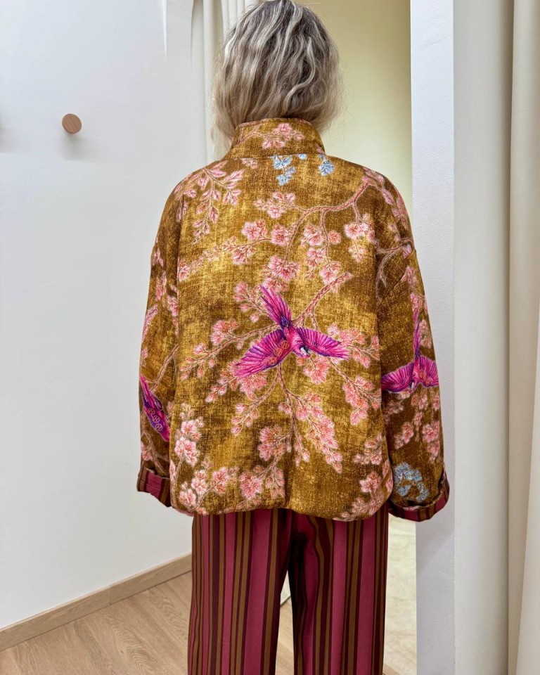 Bomber Nomad pappagalli tabacco e rosa HaveOne Shop Online Bomber Nomad pappagalli tabacco e rosa HaveOne